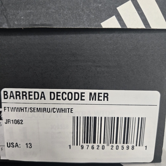 adidas Barreda Decode Mercedes-AMG Petronas Formula One Team Men\'s Shoes Size 13